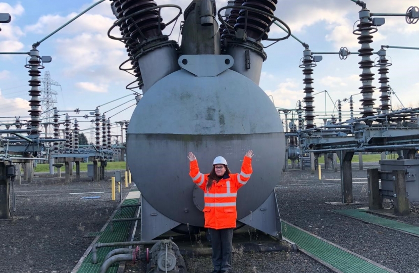 Jane at Bushbury substation