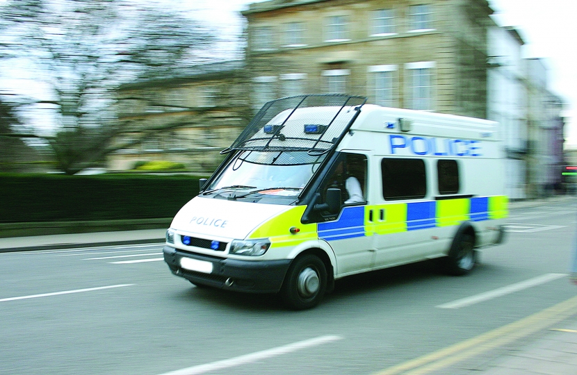 Police van