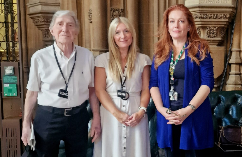 Jane with Ted and Charlotte