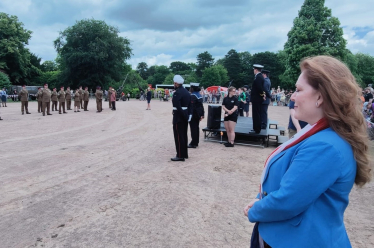 Jane at Armed Forces Week 