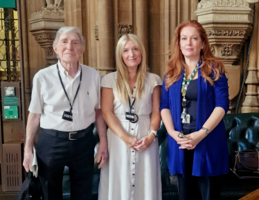 Jane with Ted and Charlotte